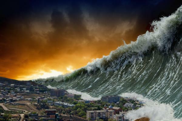 Hva betyr det å drømme om en tsunami