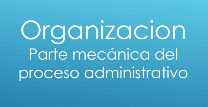 ორგანიზაცია - ადმინისტრაციული პროცესი