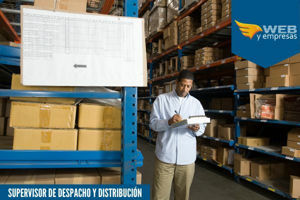 ▷ Supervisor de Despacho e Distribuição; Funções e Salário