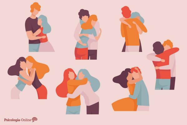 Tipi di abbracci e loro significato