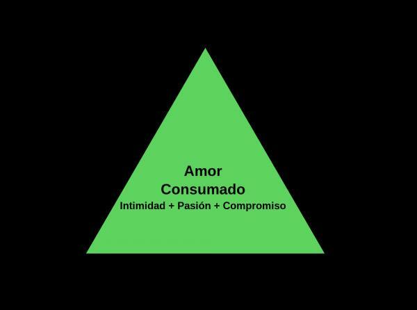 The seven different types of love according to Sternberg - Sternberg's triangular theory of love