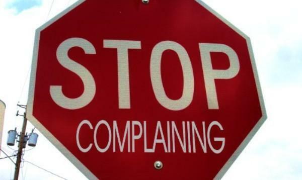How to deal with people who constantly complain