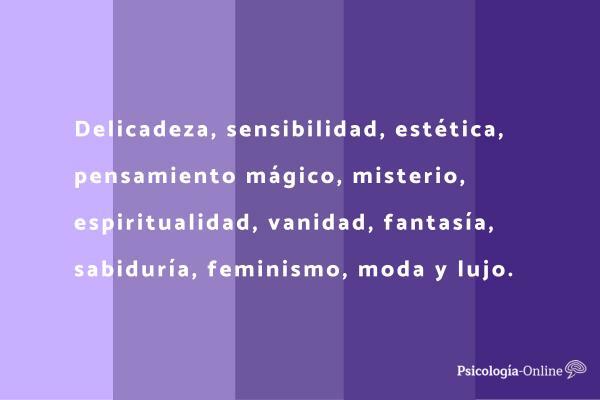 Meaning of the color purple in psychology