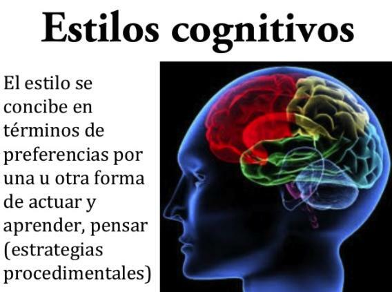 Cognitive learning styles