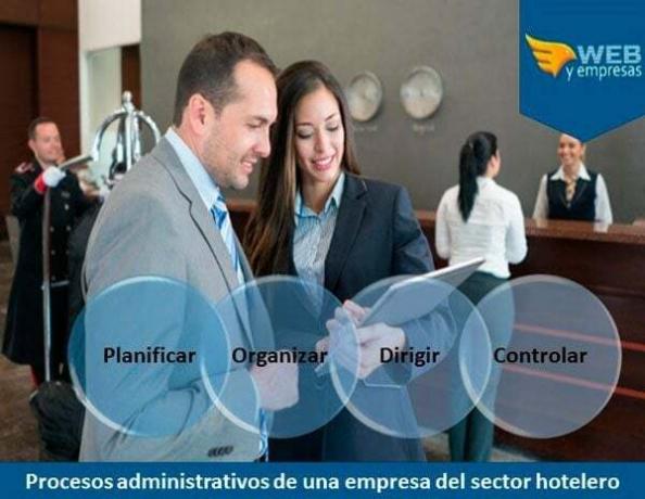 Приклад адміністративного процесу компанії в готельному секторі