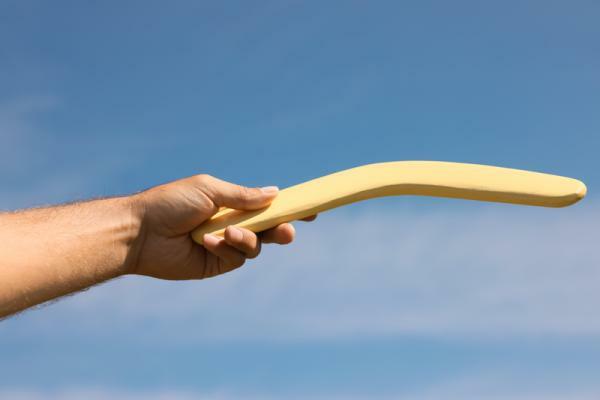 What is the boomerang effect of life and examples - Why life is a boomerang