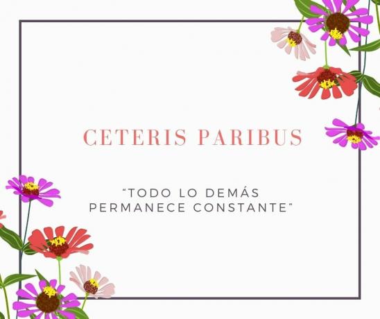 Ceteris Paribus (Ορισμός, μέθοδος και χρησιμότητα)