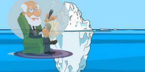 Freida aisberga metafora