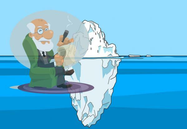 Freida aisberga metafora